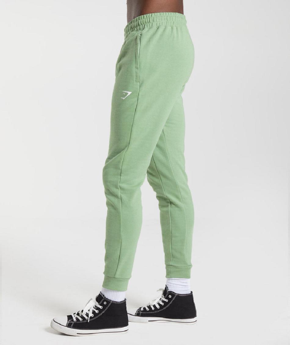 Pantalones Jogger Gymshark React Hombre Verde | CO 3756MQZ